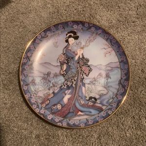 Art Plate Chinese Design Collectible